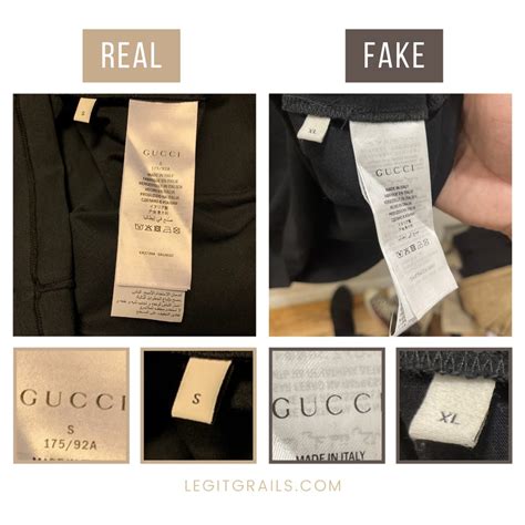 gucci wash tag jacket real or fake|gucci shirt counterfeit.